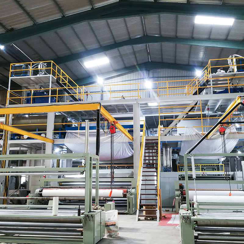 Линия по производству нетканого материала S Линия по производству нетканого материала S