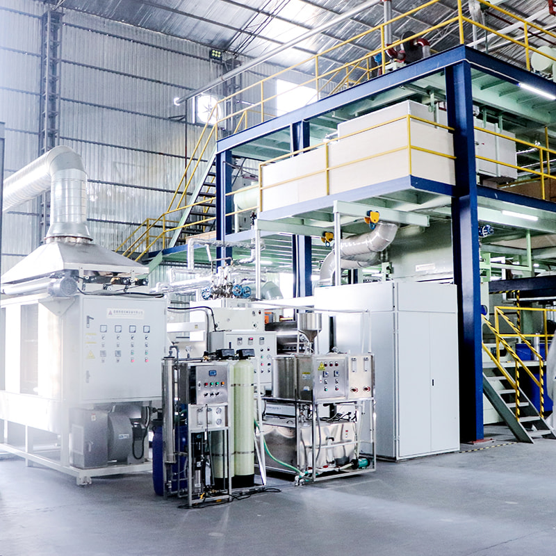 Завод по производству нетканых материалов PP sms Завод по производству нетканых материалов PP sms