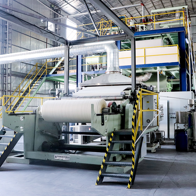 Машина для производства ткани PP sms Машина для производства ткани PP sms