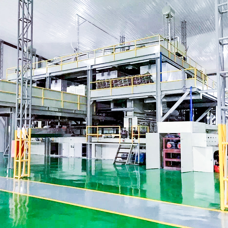 Машина для производства нетканых материалов SMS Машина для производства нетканых материалов SMS