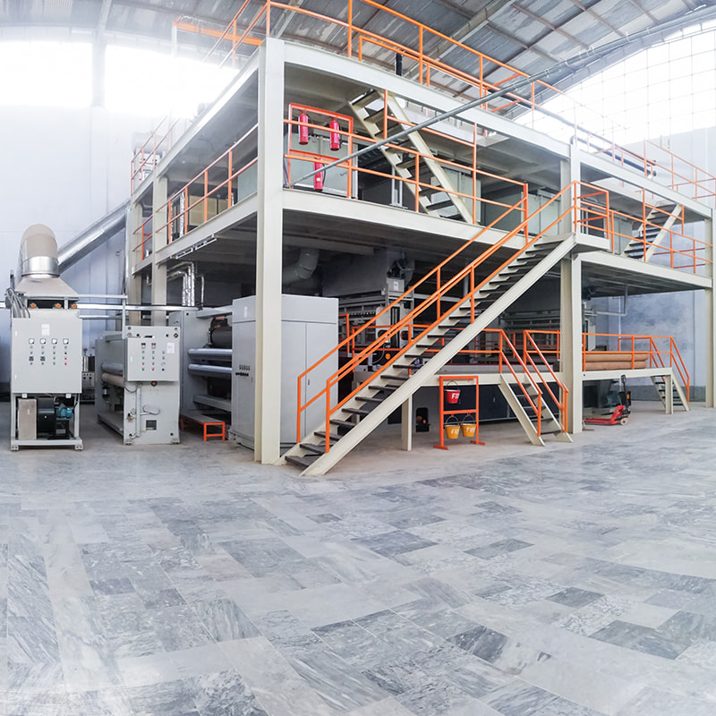 Машина для производства нетканых материалов из спанбонда Машина для производства нетканых материалов из спанбонда