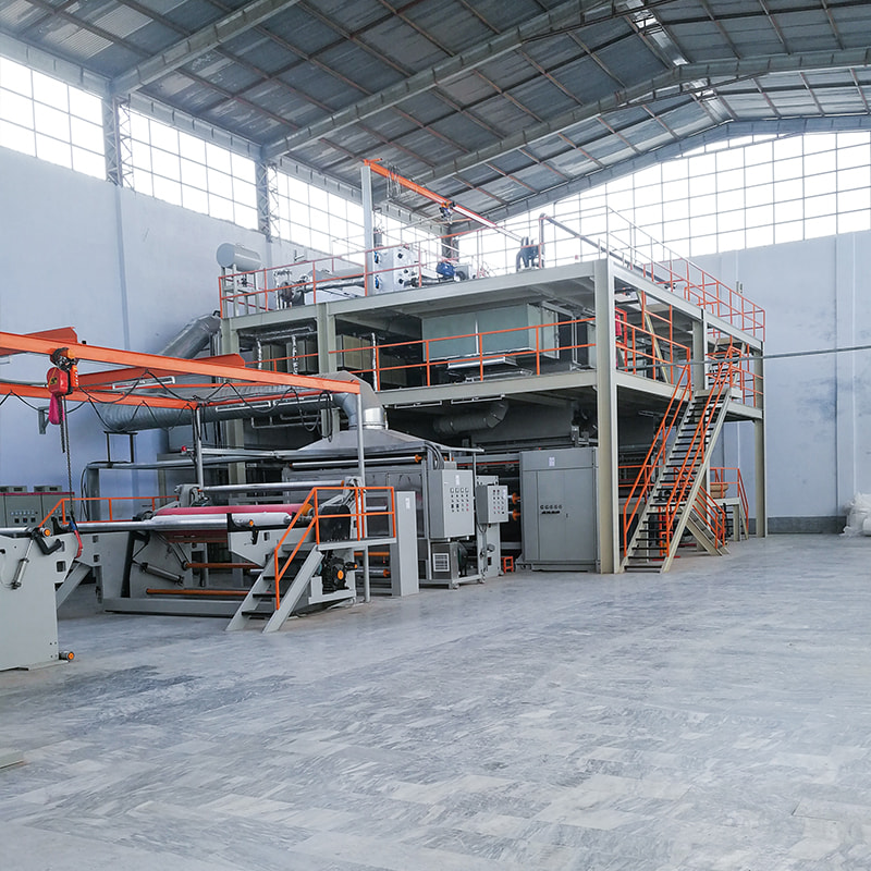 Машина для изготовления нетканых материалов из спанбонда SS Машина для изготовления нетканых материалов из спанбонда SS