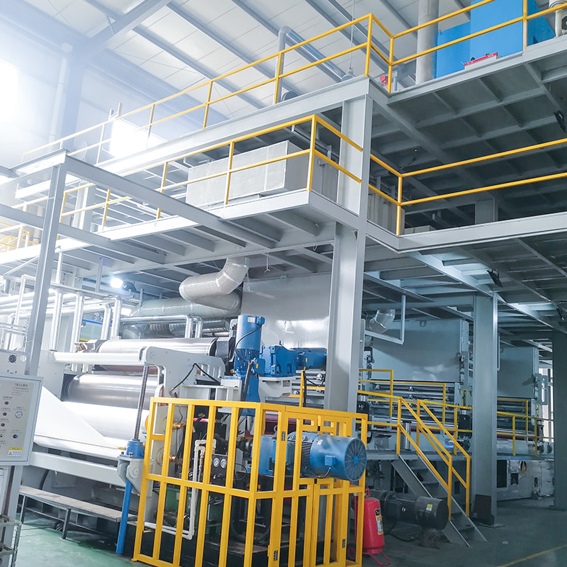 Машина для изготовления нетканых материалов из полипропилена Машина для изготовления нетканых материалов из полипропилена