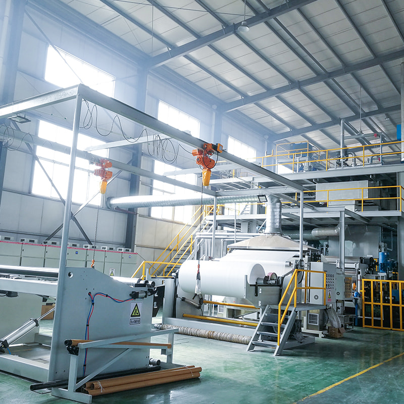 Машина для производства нетканых материалов спанбонд Машина для производства нетканых материалов спанбонд